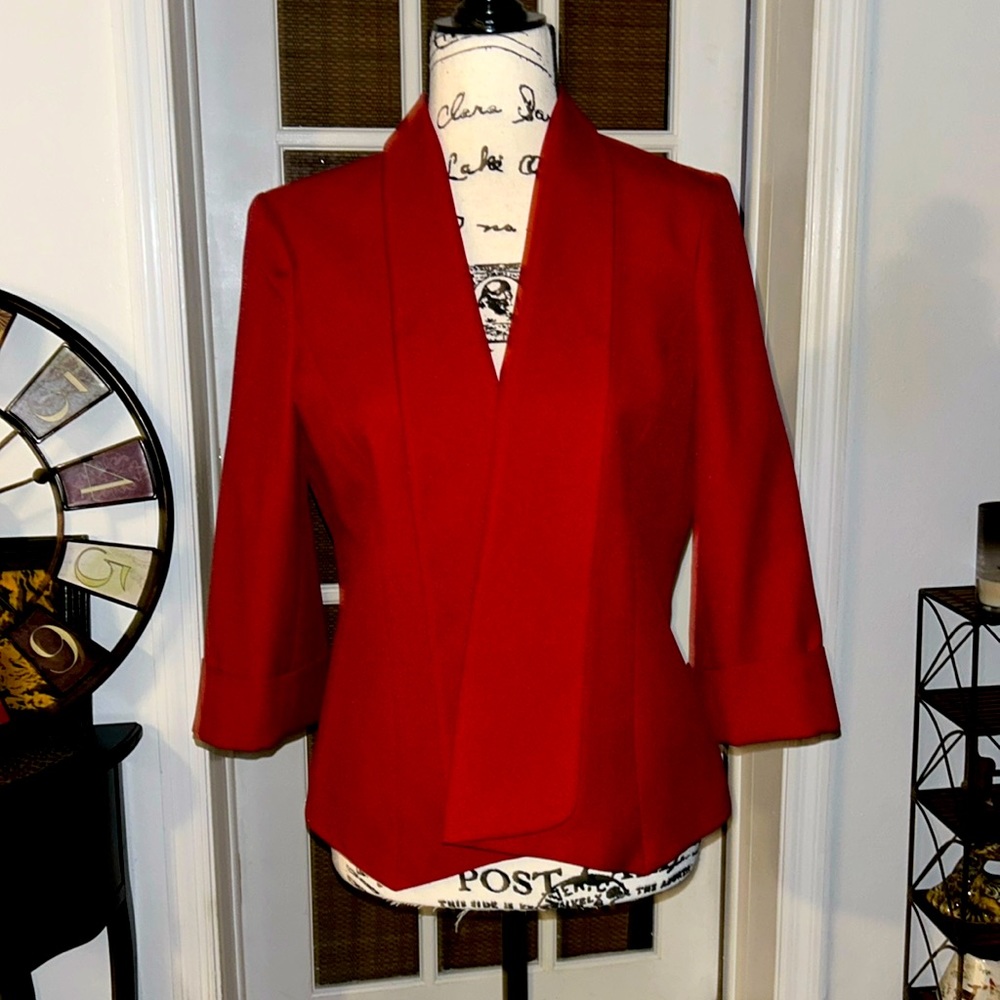 Business Cas /Pro Nine West 8 Petite blazer Love shoulder pads, Great fit!
